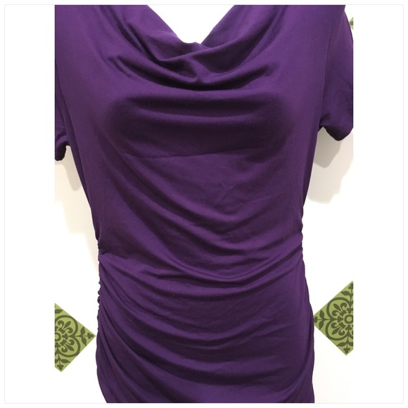 NWT Patty Boutik Mama Purple Maternity Dress, Size Small - Picture 6 of 12